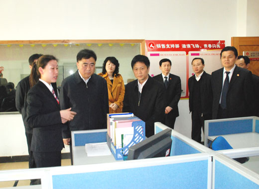 朱虹副省長視察仁和集團(tuán)