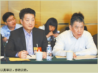 楊文龍董事長出席全國政協(xié)十二屆三次會(huì)議