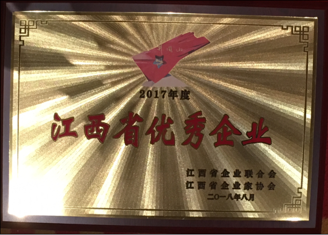 楊文龍董事長(zhǎng)榮膺“江西省優(yōu)秀企業(yè)家”